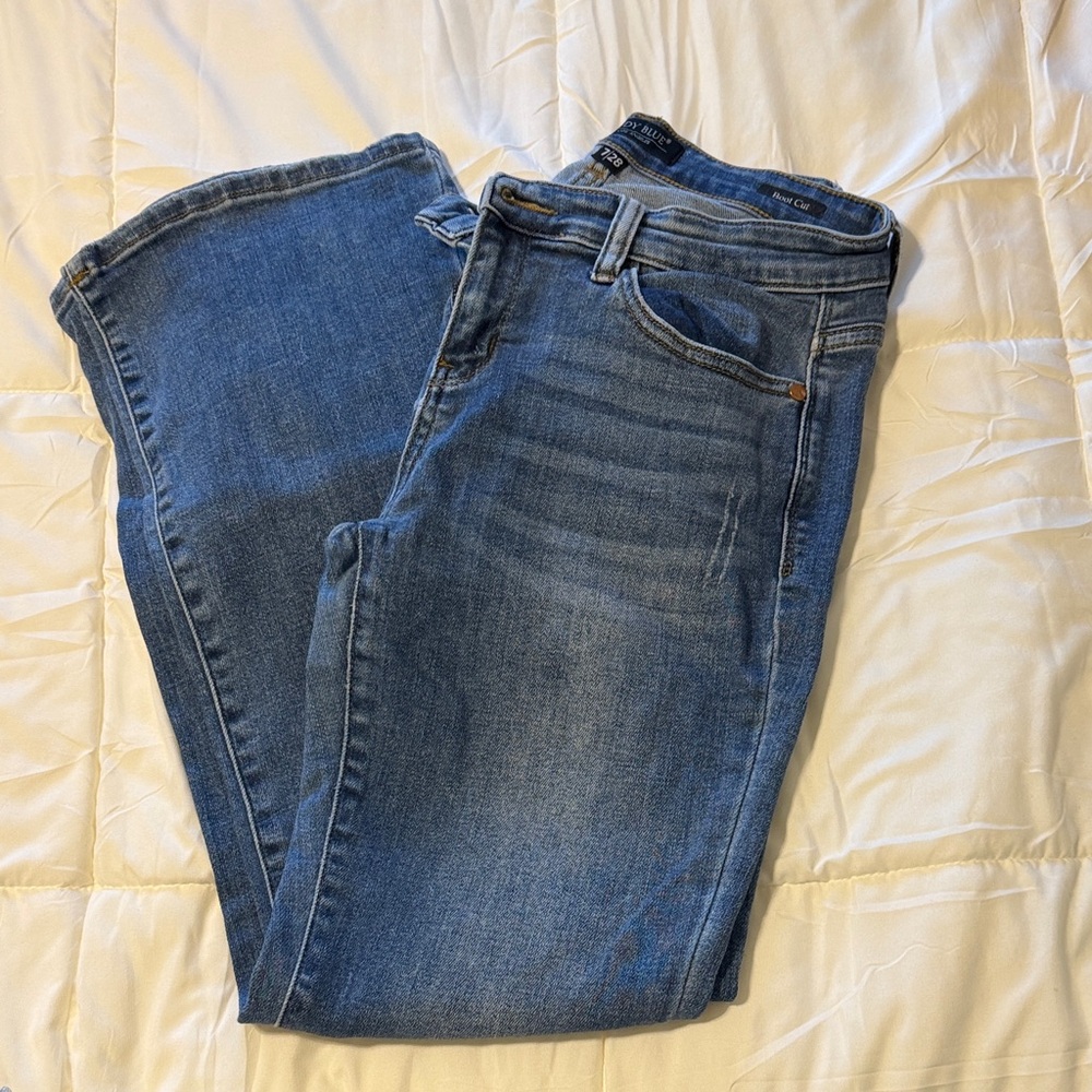 Judy Blue Classic Blue Straight Leg Jeans